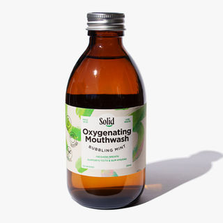Oxygenating mouthwash - bubbling mint