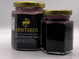 Aristaeus blackcurrant honey 235g