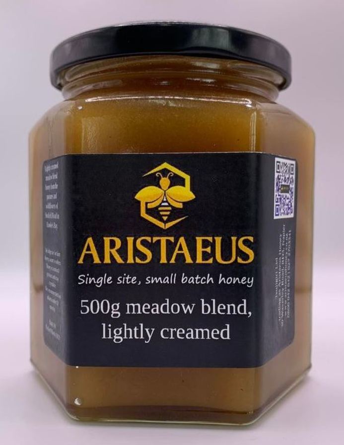 Aristaeus 2022 Seafield Road meadow blend creamed honey 500g