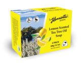 Henrietta Lemon Scented Tea Tree Oil soap (4 pack)